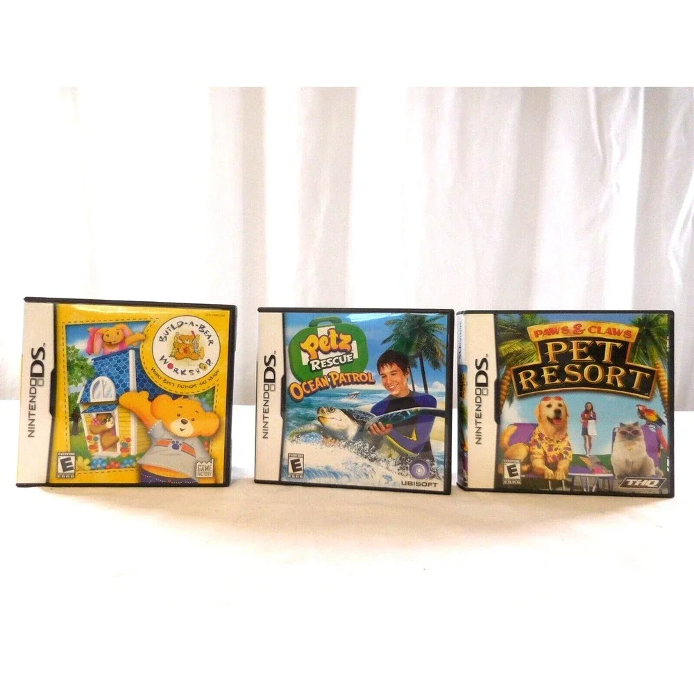 Build-A-Bear Workshop Paws & Claws Petz Rescue Ocean Patrol all Complete
